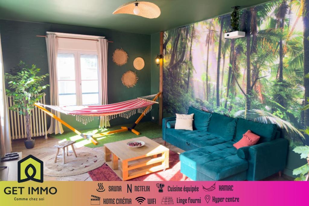 Jungle Urbain- Sauna - Cine - Hamac - Hyper Centre Αμιάν Εξωτερικό φωτογραφία